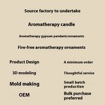 Scented Candle Set Manufacturer - Luxury Soy Wax Custom Logo Decorative Flower