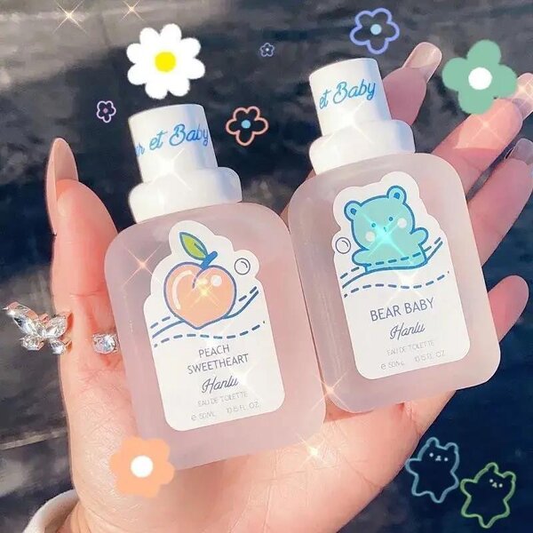 Baby Perfume Manufacturer - Hot Selling Bear Non-Toxic Fresh Natural Milk Peach