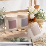 Scented Candle Manufacturer - Wholesale Frosted Glass Holder Handmade White Soy
