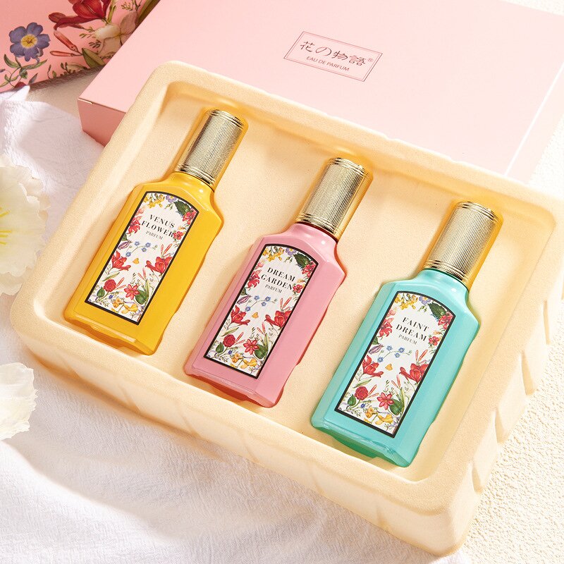 Women's Perfume Set Manufacturer - Wholesale Custom Mini with Three Fragrance Bottles