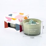 Scented Candle Manufacturer - Simple Handmade Romantic Glass Soybean for Christmas