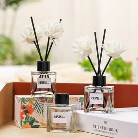 Reed Diffuser Set Manufacturer - New Rattan Dried Flowers Non Flame for Room