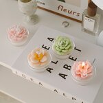 Scented Candle Manufacturer - Modern Simulation Meaty Rose Shape Plant Soy Wax