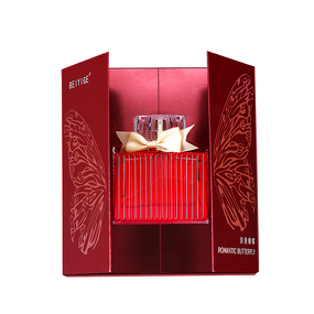 Women's Perfume Gift Box Manufacturer - Beyige Floral Pink Red Butterfly Romantic