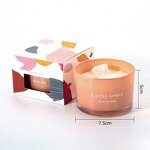 Scented Candle Manufacturer - Simple Handmade Romantic Glass Soybean for Christmas