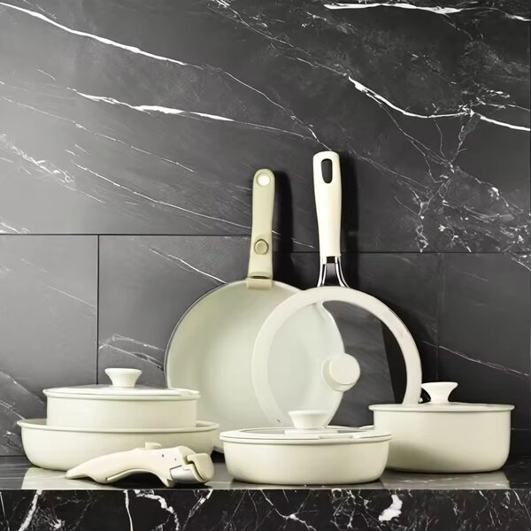 Cookware Set Manufacturer - Hot-Selling Ceramic Aluminum Nonstick Induction Pots Set