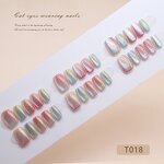 False Nails Manufacturer - Wholesale Cat Eye Art Tips 30Pcs Prefabricated Coffin