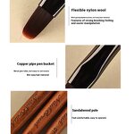 Nail Brush Set Manufacturer - Wholesale Sandalwood Handle Nylon Professional Manicure