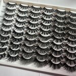 False eyelashes and tools