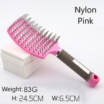 Hair Comb Manufacturer - Wholesale 2024 New Colorful Nylon Bristle for Scalp Massage