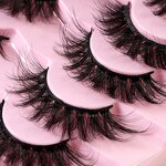 False Eyelashes Manufacturer - Curly Hick Messy Crossed Fluffy Mink Thick 3d Clusters