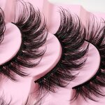 False Eyelashes Manufacturer - Curly Hick Messy Crossed Fluffy Mink Thick 3d Clusters