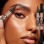 Eyebrow Pencil Manufacturer - 2-in-1 Dual-ended Tinted Brow Gel Ultra-fine Waterproof