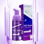 Toothpaste Manufacturer - 2024 New Arrival V34 Whitening Mousse 50ml Stain Remover