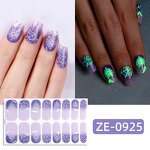 Nail Polish Stickers Manufacturer - Cute Halloween 2D Full Wrap Glow in the Dark