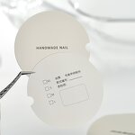 Press-On Nail Boxes Manufacturer - New Arrival Round Package Protective for Nail Supplies