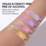 Makeup Glitter Powder Manufacturer - 4 Colors Loose Eyeshadow Gel Shimmer Jelly Highlighter