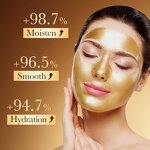 Facial Mask Manufacturer - SADOER 24K Gold Foil Peel-Off Effectively Exfoliates
