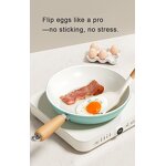 Ceramic Frying Pan Manufacturer - Nonstick 8 9.5 Inch with Lid Induction Healthy