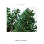 Christmas Garland Manufacturer - 2.7m Rattan LED Waterproof Artificial Pine Cone for Hanging