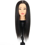 Manikin Head Manufacturer - Cosmetology Makeup with 80% Real Hair for Braiding Training
