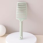 Massager Brush Manufacturer - Straight Shank Macarone Color Plastic Soft Comb