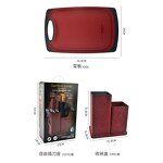 Knife Set Manufacturer - 12pcs with Block & Cutting Board Premium Forged for Kitchen