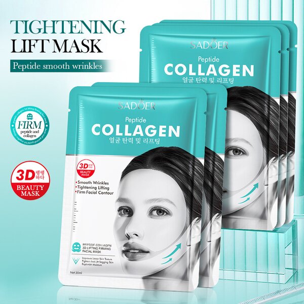 Facial Mask Manufacturer - SADOER Peptide Collagen 3D Lifting Firming for All Skin