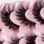 False Eyelashes Manufacturer - Curly Hick Messy Crossed Fluffy Mink Thick 3d Clusters