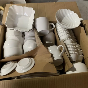 Dinnerware Set Manufacturer - Wholesale Factory Direct White Ceramic Plates Bowls