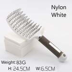 Hair Comb Manufacturer - Wholesale 2024 New Colorful Nylon Bristle for Scalp Massage