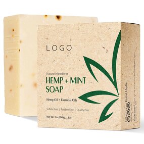Hemp Soap Bar Manufacturer - Natural Organic, Antioxidant & Moisturizing