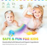 Bath Bombs Manufacturer - 2-Pieces Kids Aromatherapy Rainbow with Essential Oils