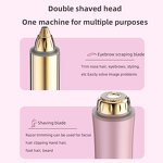 Eyebrow Epilator Manufacturer - 2 in 1 Painless Electric Lady Hair Removal