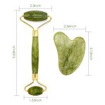 Jade Roller Manufacturer - Hot Selling Xiuyan Green with Custom Logo