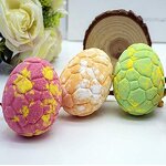 Bath Bomb Manufacturer - 6 Pack Child Safe Dino Egg with Surprise Inside