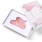 Gua Sha Tool Manufacturer - Custom Packaging, Bian Stone Natural Rose Quartz