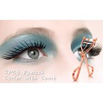 Eyelash Curler Manufacturer - Factory Sale Purple Carbon Steel Salon Tool