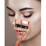 Eyelash Curler Manufacturer - Factory Sale Purple Carbon Steel Salon Tool