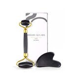 Facial Massage Tools Manufacturer - Wholesale Black Obsidian Roller & Gua Sha