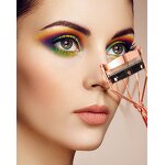 Eyelash Curler Manufacturer - Factory Sale Purple Carbon Steel Salon Tool