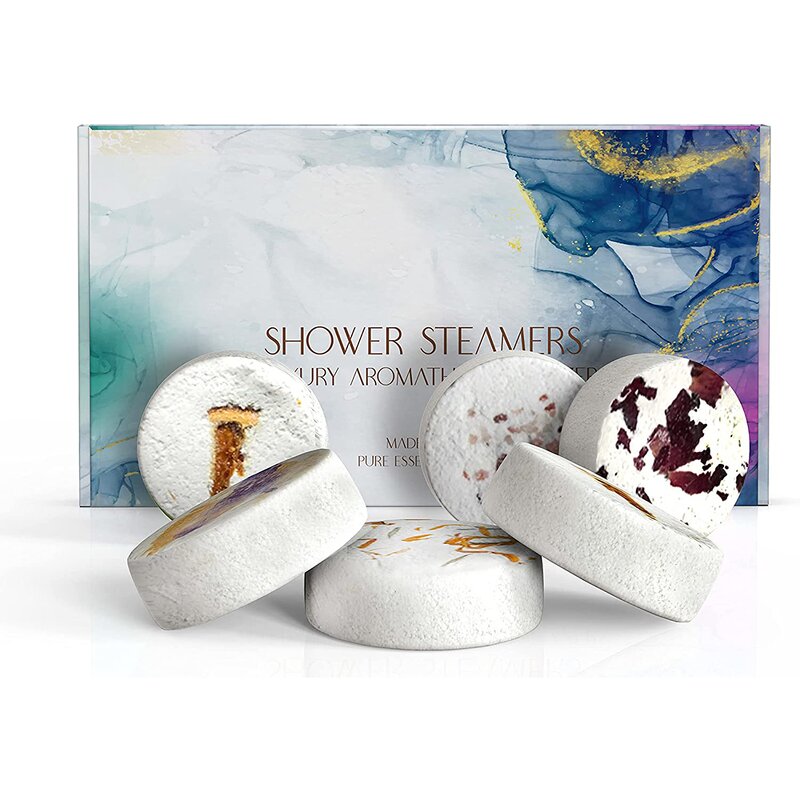 Aromatherapy Shower Tablet Manufacturer - Custom Label & Shape, OEM Acceptable