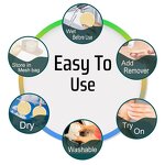 Makeup Rounds Manufacturer - 100% Washable Eco-friendly Natural Bamboo (15 Pack)