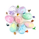 Bath Bomb Manufacturer - 6 Pack Child Safe Dino Egg with Surprise Inside