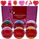 Bubble Bath Bombs Manufacturer - Custom Luxury Box, 6 Pcs with Inside Toys