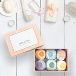 Bath Bombs Gift Set Manufacturer - 100% Natural Organic, Luxury Packaging (6 Pc)