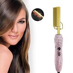 Hot Comb Manufacturer - Wholesale Instant Heat Diamond Bling Hair Straightener