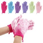 Exfoliating Gloves Manufacturer - Woven Nylon for Body Spa Massage