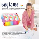 Bath Bombs Manufacturer - 100% Natural Ingredients, Kids Cloud Shape (3 Pcs)