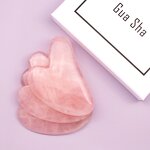 Gua Sha Tool Manufacturer - Custom Packaging, Bian Stone Natural Rose Quartz